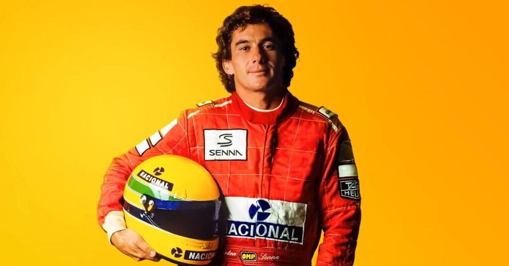 piloto de fórmula 1 Ayrton senna