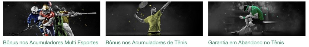 Bônus e promoções bet365
