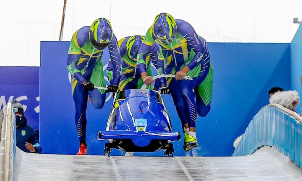 Bobsled esportes de inverno