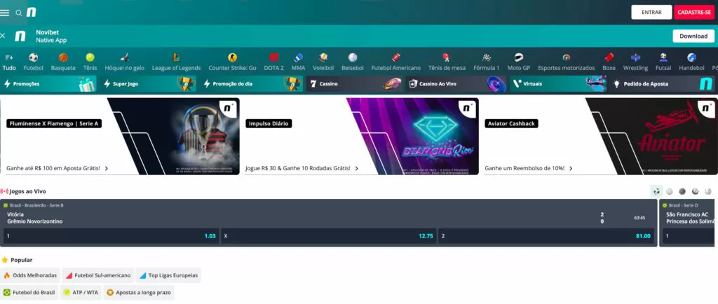 interface-site-de-apostas-novibe