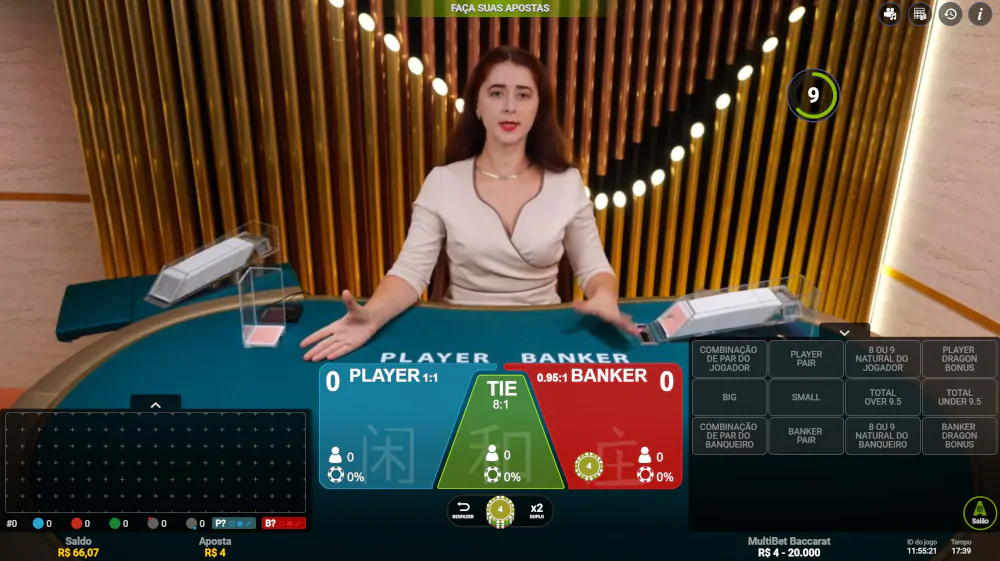 Multibet Baccarat aposta