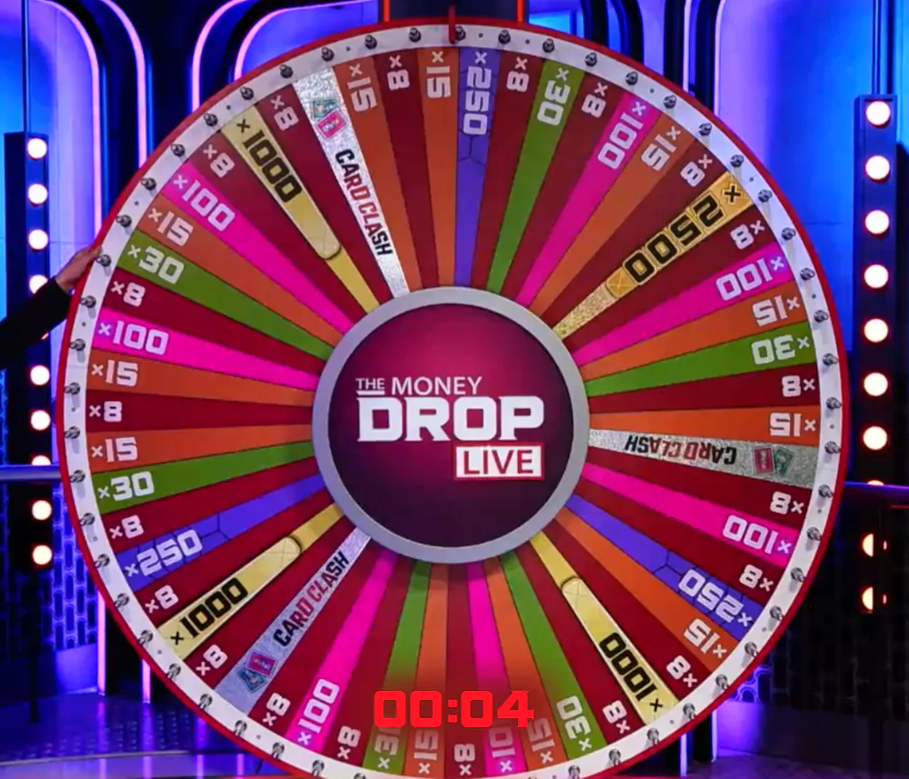 The Money Drop Live roda