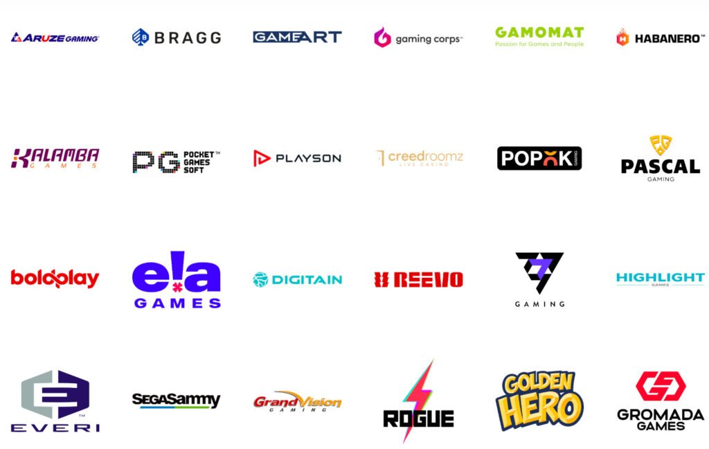 provedores-de-jogos-parceiros-da-1x2gaming