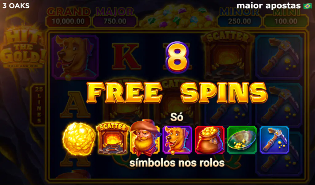 conseguindo-rodadas-gratis-no-slot-hit-the-gold-hold-and-win-3-oaks